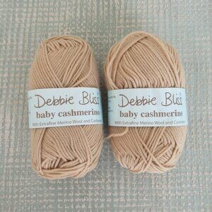 Lot of 2 Skeins Debbie Bliss Baby Cash Merino Wool & Cashmere Yarn 50g #15